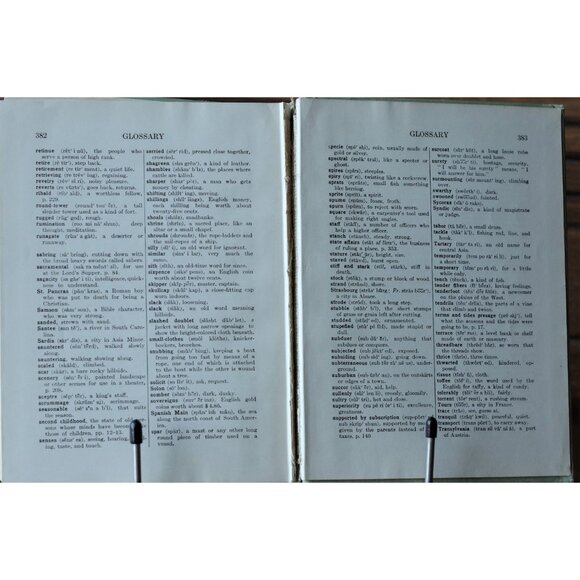 Antique School Reader, Everyday Classics Fifth Reader, Baker and Thorndike 1928 - Picture 9 of 9